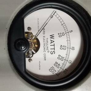 BIRD WATTMETER Model 4430 バードパワー計  本体 BIRD43 サンプル端子有りの画像7