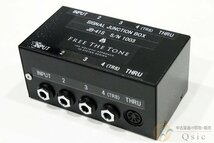 [良品] Free The Tone JB-41S Signal Junction Box MIDIやステレオプラグにも対応しており多彩なセッティングが可能！ [OK637]_画像1