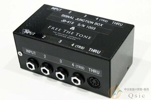 [良品] Free The Tone JB-41S Signal Junction Box MIDIやステレオプラグにも対応しており多彩なセッティングが可能！ [OK637]