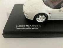 ③ 京商 1/43 HONDA NSX type R【チャンピオンシップ ホワイト】_画像8