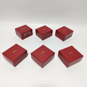Cartier カルティエ ピアス 空箱 ボックス ケース 6点 まとめ セット S-0052の画像9