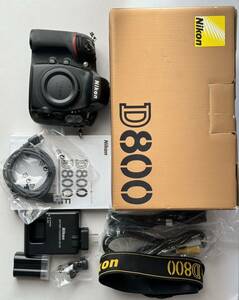 Nikon D800 ボディ　一眼レフカメラ 元箱付　ジャンク品