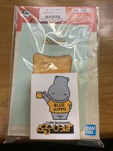 一番くじ レトロ喫茶 G賞 喫茶ステーショナリー ぶるーひっぽ 付箋 ポストカード