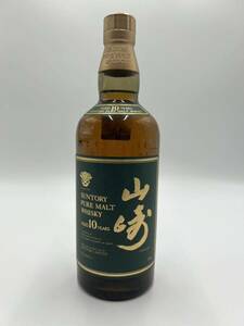 【未開封】山崎 10年　ウイスキー ピュアモルト グリーンラベルSUNTORY サントリー 700ml PURE MALT WHISKY YAMAZAKI #Earth60