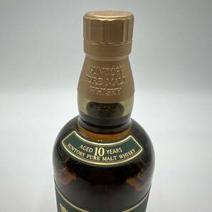 【未開封】山崎 10年 ウイスキー ピュアモルト グリーンラベルSUNTORY サントリー 700ml PURE MALT WHISKY YAMAZAKI #Earth75の画像3