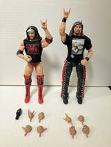 WWE Mattel Elite The Outsiders Scott Hall Kevin Nash スコット・ホール ケビン・ナッシュマテル WWF プロレスフィギュア WCW_画像1