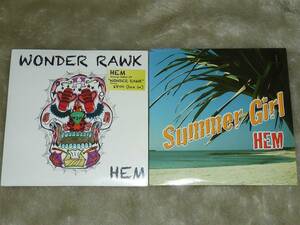 Hem / Wonder Rawk + Summer Girl = CD(紙ジャケット,メロディックパンク,沖縄)