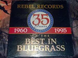 V.A. / Rebel Records 35 Years of the Best in Bluegrass 1960-1995 = 4xCD BOXSET(未開封,ブルーグラス,bluegrass)