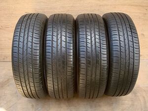 送料無料！21年製　山あり　195/65R15 GOODYEAR /グッドイヤー エフィシェントグリップEG01　中古４本SET