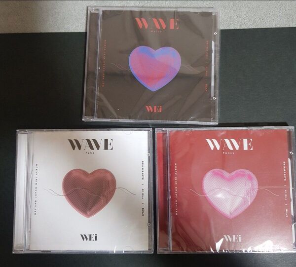 WEi 2ND JAPAN MINI ALBUM 3枚 未開封 CD