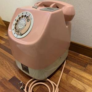 ピンク 電話 117時報聞けました。鍵あり 昭和レトロ ピンク電話 公衆電話 675S-A2 日本電信電話株式会社 NTTの画像2