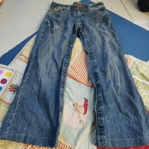 * красный перец * Denim брюки 25