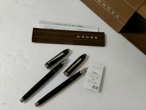 万年筆　ボールペン　CROSS　クロス　/ 2点セット　筆記用具　/ 送料520円