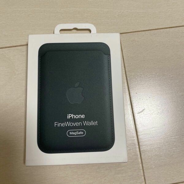 ファインウーブンウォレット　ブラック Apple アップル iPhone