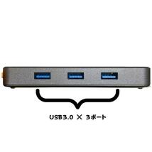 【USB type-c ハブ】10in1 スケルトン　3.0 HDMI SD_画像5