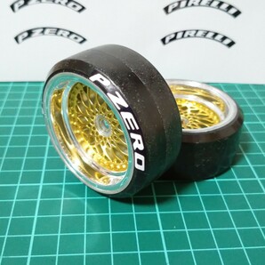 1/10ラジコン用 タイヤ ステッカー ピレリPIRELLI P ZERO YD-2 ラジドリの画像3