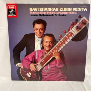 40322N 12inch LP★ラーガ・マーラーSHANKAR&MEHTA/RAGA-MALA(SITAR CONCERTO NO.2)★EAC-90135