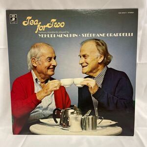 40322N 12inch LP★MENUHIN&GRAPPELLI/TEA FOR TWO★EAC-80471 ステファングラッペリ
