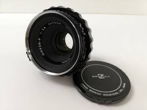 ニコン Nikon Nikkor-P 75㎜ 2.8 ブロニカ Bronica用 フィルムカメラ フィルムカメラレンズ レンズ 1216