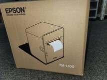 開封済新品EPSON TM-L100Wレシートプリンター_画像1