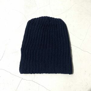 《MADE IN USA》新品 COLUMBIA KNIT コロンビアニット コットン ニットキャップ ビーニー ネイビー 紺 ヴィンテージ アメリカ製 管理番号06