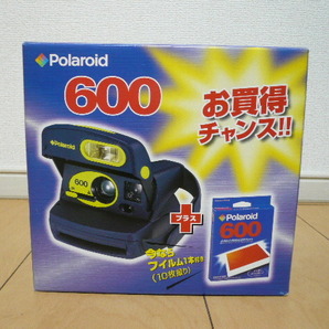 新品未使用! Polaroid 600 ポラロイド600 プラスフィルム１本付き! の画像1