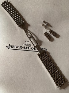 ジャガールクルト　JAEGER LECOULTRE 　超希少　メンズ　ビッグレベルソ　　純正ステンレスブレスレット 　メンズ　ビッグレベルソ　