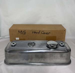 ☆Moss MGA/MGB エンジンカバー ヘッドカバー Valve Cover with Vented Cap - Polished 