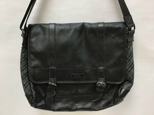 2419■　BURBERRY BLACK LABEL バーバリー ブラックレーベル ビジネスバッグ ショルダーバッグ レザー