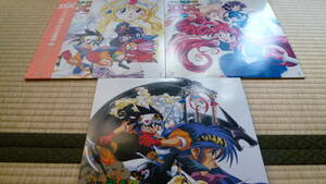 OVA NG knight Lamune &40DXwakwak space-time .. large .. war ( all 3 volume set )