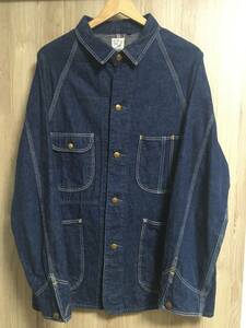 ■or slow 50's COVERALL デニム カバーオール ジャケット サイズ2 美品 orslow オアスロウ■