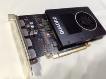 NVIDIA QUADRO P2000 5GB 1スロット厚 補助電源不要 動作確認済み_画像1