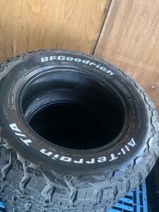 引き取り可能 バリ山 225/70R16 BF Goodrich 製造年数18年 残溝約6.2～7.0㎜ 4本セット 