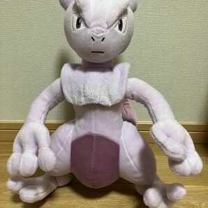 めちゃでかミュウツー　ぬいぐるみ　ミュウツーの逆襲EVOLUTION タグ付き　約34cm