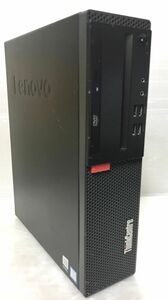 格安 スリム型デスクトップ 快適メモリ Lenovo ThinkCentre M710s Small (Core i3-7100 3.9GHz/8GB/500GB/DVDRW/Windows10 Pro)[658001-]