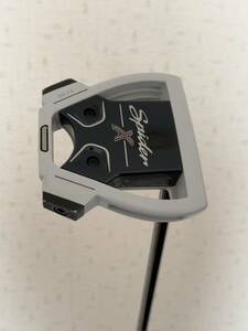 TaylorMade/テーラーメイド Spider X スパイダー パター KBS CT TOUR PUTTER 33インチセンターシャフト ヘッドカバー付　中古品