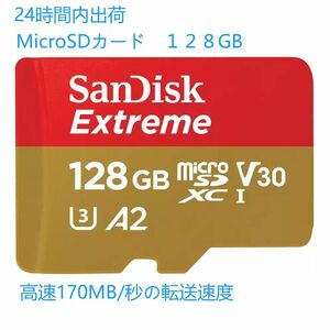 SanDisk高速マイクロSDカード 128GB Read:170MB/s