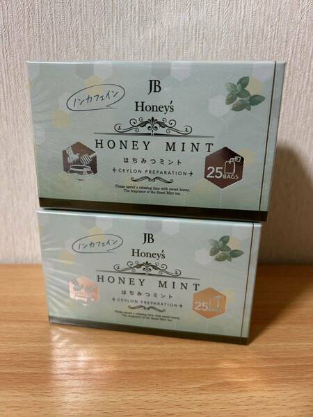 はちみつミント ハーブティー JB Honeys 紅茶 はちみつ紅茶