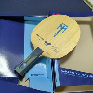 卓球ラケット 旧モデル ティモボルALC 箱付き Butterfly 廃盤 FL TIMO BOLL フィッシュスケール