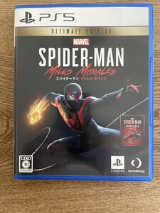 【PS5】Marvel's Spider-Man: Miles Morales [Ultimate Edition]　スパイダーマン　送料込み