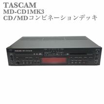 【現状品】TASCAM タスカム MD-CD1MK3 MD-CD1MKⅢ CDMDコンビネーションデッキ_画像1