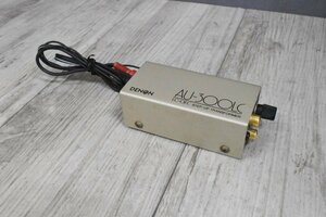 ◇p1297 現状品 DENON デノン MCカートリッジ昇圧トランス AU-300LC