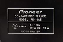 ◇p1319 中古品 Pioneer パイオニア CDプレーヤーPD-10AE_画像7