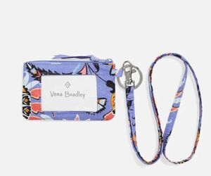 vera bradley 定期入れ 首かけIDケース ネックホルダー ランヤード ヴェラブラッドリー