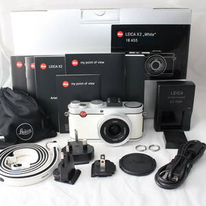 ★極上品★ ライカ Leica X2　ホワイト #6533