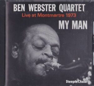 CD　未使用★Ben Webster My Man - Live At Montmartre 1973　輸入盤　(SteepleChase SCCD-31008)
