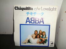 チキチータ　ABBA　アバ　EP盤　シングルレコード　同梱歓迎　V197_画像1