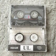 カセットテープ 10分 16本 SONY HF maxell マクセル UL ノーマルポジション 中古_画像3
