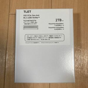 TLD-M7A02T4 ［TLET M7A M.2 Type2280 NVMe 2TB］