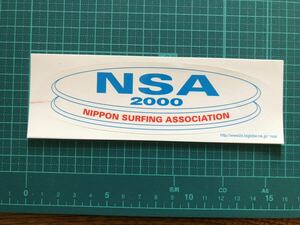 NSA( Япония серфинг полосный .)2000 год память стикер это год только. супер редкий версия жесткость z стикер 